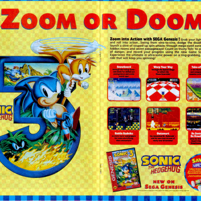 Image For Post Sonic The Hedgehog 3 - Video Game From The Early 90's