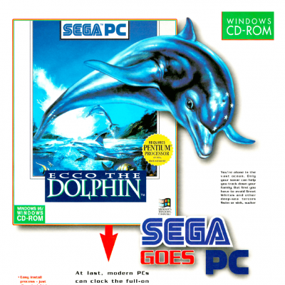 Ecco The Dolphin - Video Game From The Mid 90's