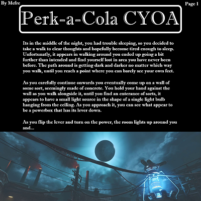 Image For Post Perk-a-Cola CYOA by Mefre