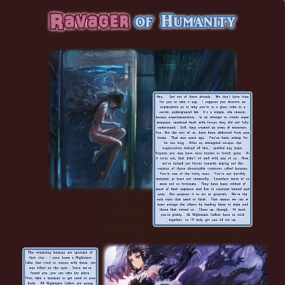 Image For Post Ravager of Humanity CYOA from /tg/