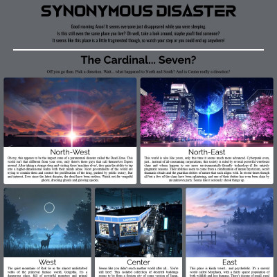 Image For Post Synonymous Disaster CYOA from /tg/