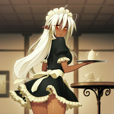 Image For Post Elf Waitress