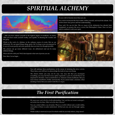 Image For Post Spiritual Alchemy CYOA by MithradatesExcelsior
