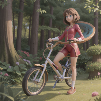 Image For Post Anime, harp, bicycle, magic wand, knights, bigfoot, HD, 4K, AI Generated Art