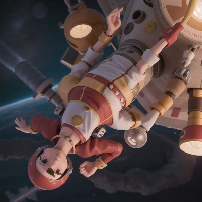Image For Post Anime, drought, carnival, shield, camera, space station, HD, 4K, AI Generated Art