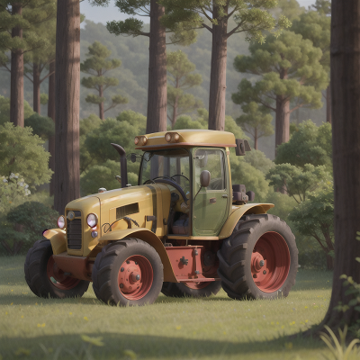 Image For Post Anime, princess, airplane, forest, tractor, detective, HD, 4K, AI Generated Art