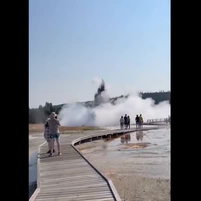 Image For Post Explosion at Yellowstone