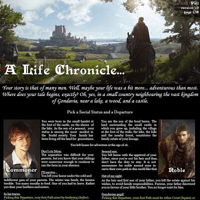 Image For Post A Life Chroncle CYOA by Peil
