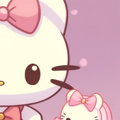 Image For Post | Close-up of Hello Kitty and Mimmy, soft shading and intricate detailing on bows. hello kitty pfp matching themes pfp for discord. - [hello kitty pfp matching, aesthetic matching pfp ideas](https://hero.page/pfp/hello-kitty-pfp-matching-aesthetic-matching-pfp-ideas)