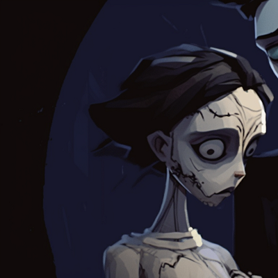 Image For Post Afterlife Affection - victor and emily corpse bride matching pfp left side