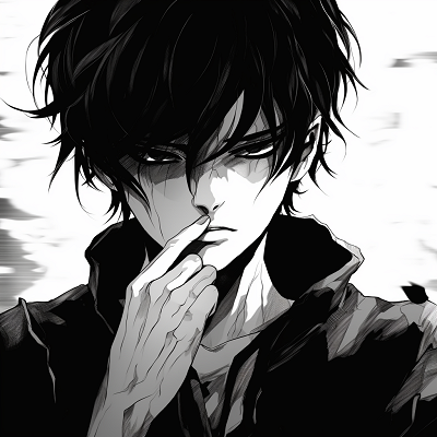 Image For Post Eren Yeager Intensity Personified - popular anime black and white pfp