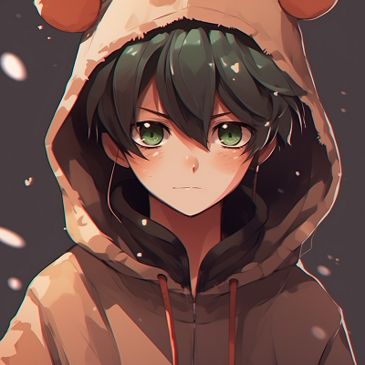 Image For Post | A shadowed image of an anime boy in a hood, ambient lighting and sharp contrasts. anime 3 matching pfp for boys - [Anime 3 Matching Pfp Top Picks](https://hero.page/pfp/anime-3-matching-pfp-top-picks)