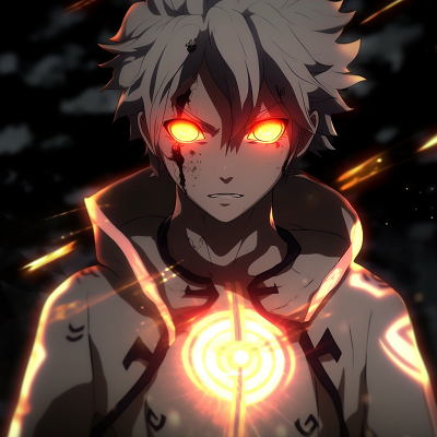 Image For Post | Naruto in action position, the art is bursting with vibrant, glowing energy. glowing pfp anime for naruto enthusiasts - [Glowing Anime PFP Central](https://hero.page/pfp/glowing-anime-pfp-central)