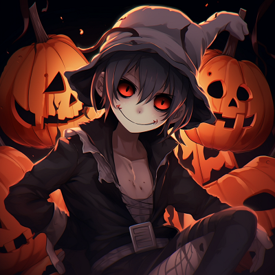 Image For Post | Luffy transformed into a playful Halloween version, influenced by a chibi art style with bold outlines and solid colors. halloween pfp anime themes - [Halloween Anime PFP Spotlight](https://hero.page/pfp/halloween-anime-pfp-spotlight)