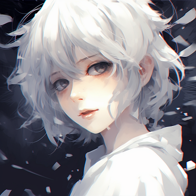 Image For Post | An enigmatic boy dressed in white, detailed with cool tones and bright contrasts. stylish anime pfp boy in white - [White Anime PFP](https://hero.page/pfp/white-anime-pfp)