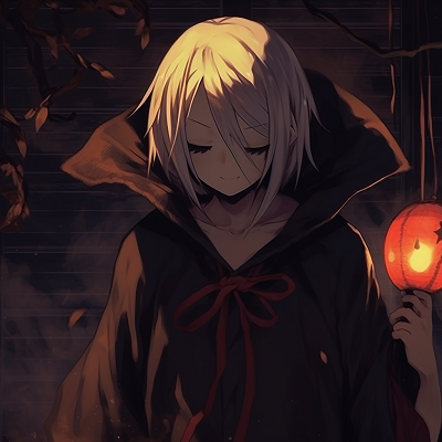 Image For Post | No Face presented under a mysterious glow, with detailed shading. ideas for anime halloween pfp - [Anime Halloween PFP Collections](https://hero.page/pfp/anime-halloween-pfp-collections)