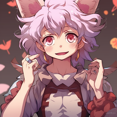 Image For Post | Anime style Cat Girl smiling, lively color palette and detailed costume. charming anime pfps - [Funny Anime PFP Gallery](https://hero.page/pfp/funny-anime-pfp-gallery)