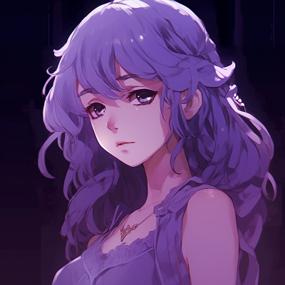 Image For Post | Close-up of an anime girl, impressive detailed art style and features, hues of lavender dominating. elegant purple anime pfp girls - [Expert Purple Anime PFP](https://hero.page/pfp/expert-purple-anime-pfp)
