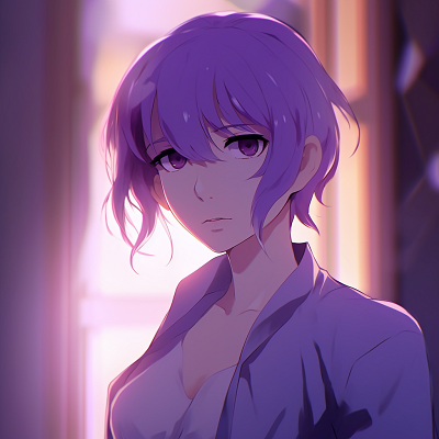 Image For Post | A beautiful anime girl with purple hair, soft art style and gentle shading. high-rated purple anime pfps - [Expert Purple Anime PFP](https://hero.page/pfp/expert-purple-anime-pfp)