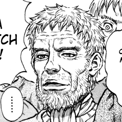 Image For Post | Aesthetic anime & manga PFP for discord, Berserk, Mirror of Sin - 208, Page 3, Chapter 208. 1:1 square ratio. Aesthetic pfps dark, color & black and white. - [Anime Manga PFPs Berserk, Chapters 192](https://hero.page/pfp/anime-manga-pfps-berserk-chapters-192-241-aesthetic-pfps)