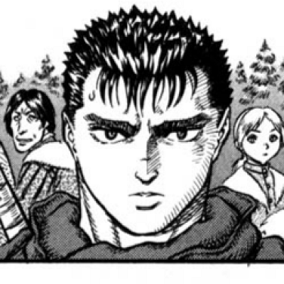 Image For Post | Aesthetic anime & manga PFP for discord, Berserk, The Morning Departure (2) - 35, Page 9, Chapter 35. 1:1 square ratio. Aesthetic pfps dark, color & black and white. - [Anime Manga PFPs Berserk, Chapters 0.09](https://hero.page/pfp/anime-manga-pfps-berserk-chapters-0.09-42-aesthetic-pfps)