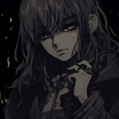 Image For Post | Anime character with cryptic expression shrouded in darkness, complex character features with subtle use of colors. exceptional darkness anime pfp pfp for discord. - [Darkness Anime PFP Collection](https://hero.page/pfp/darkness-anime-pfp-collection)