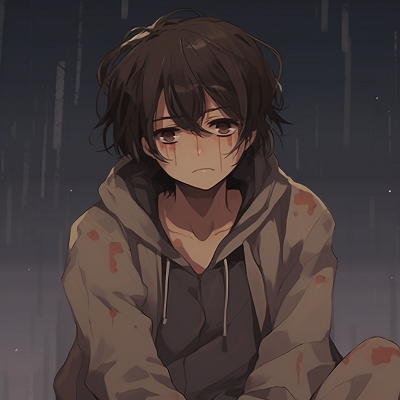 Image For Post Solitary Anime Boy - sad pfp inspirations anime