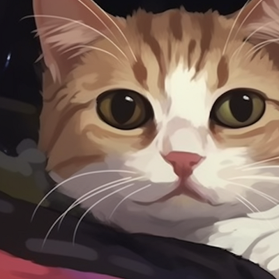 Image For Post | Close-up of two cats sharing a mystic gaze, displaying beautiful details in their eyes and fur. whimsy and wit: matching cat pfp pfp for discord. - [matching cat pfp, aesthetic matching pfp ideas](https://hero.page/pfp/matching-cat-pfp-aesthetic-matching-pfp-ideas)