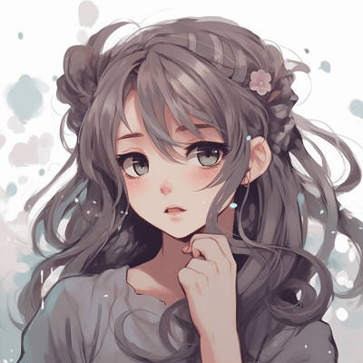 Image For Post | Yuki's mesmerizing stare, rich color palette and a detailed kimono. graceful female anime pfp pfp for discord. - [female anime pfp](https://hero.page/pfp/female-anime-pfp)