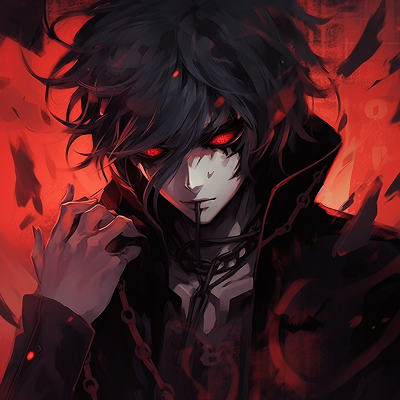 Image For Post | A demon with scars, showcasing the character's toughness, intricate details and muted tones. demonic anime pfp for characters pfp for discord. - [demonic anime pfp](https://hero.page/pfp/demonic-anime-pfp)