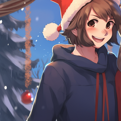 Image For Post | Two characters gently touching snowflakes, intense blue and white color scheme. christmas matching pfp for friends pfp for discord. - [christmas matching pfp, aesthetic matching pfp ideas](https://hero.page/pfp/christmas-matching-pfp-aesthetic-matching-pfp-ideas)