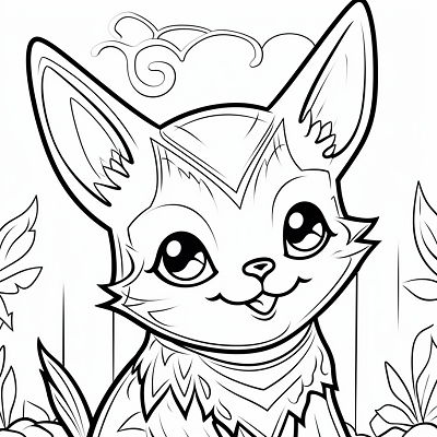 Image For Post Adorable Pikachu Pokemon Coloring Pages - Wallpaper