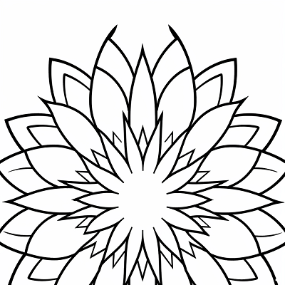 Image For Post Stunning Pattern Mandala - Printable Coloring Page