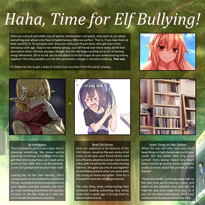 Image For Post Elf Bullying CYOA