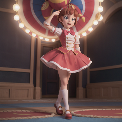 Image For Post Anime, circus, school, princess, joy, submarine, HD, 4K, AI Generated Art