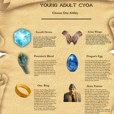 Image For Post Young Adult CYOA by HeJind
