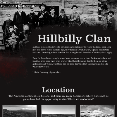 Image For Post Hillbilly Clan CYOA by LordThistlewaite