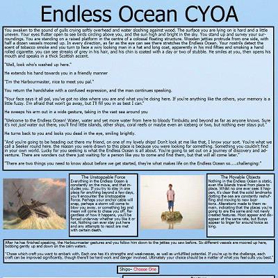 Image For Post Endless Ocean CYOA Full Version by ScottishAnon