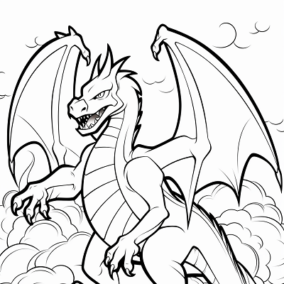 Image For Post | Mega Charizard in dynamic stance, with flames and detailed scales; clean simple lines. printable coloring page, black and white, free download - [All Pokemon Drawing Coloring Pages, Kids Fun, Adult Relaxation](https://hero.page/coloring/all-pokemon-drawing-coloring-pages-kids-fun-adult-relaxation)