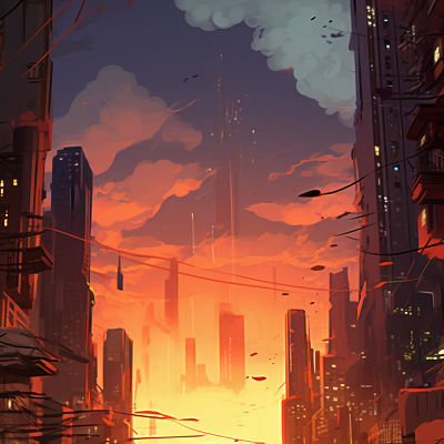 Image For Post | Manhwa inspired cityscape depicting dystopian vibes; accentuating details in lines and geometrical forms. phone art wallpaper - [Urban Nightlife Manhwa Wallpapers ](https://hero.page/wallpapers/urban-nightlife-manhwa-wallpapers-anime-manga-art)