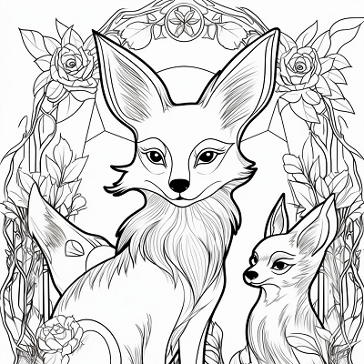Image For Post | Features Eevee's transformations connected to different elements; simple outlines. printable coloring page, black and white, free download - [Eevee Evolutions Coloring Pages: Adult, Kids, Pokemon Coloring](https://hero.page/coloring/eevee-evolutions-coloring-pages:-adult-kids-pokemon-coloring)