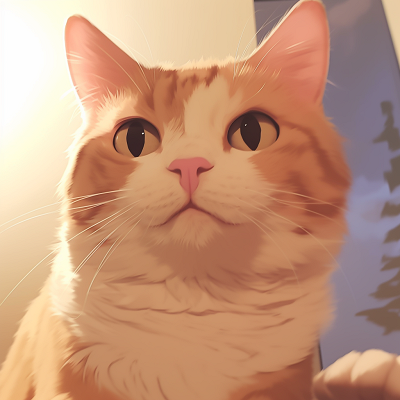 Image For Post | Anime representation of a curious cat with soft shading and simple lines. adorable animal wallpaper designs - [Animal pfp Deluxe](https://hero.page/pfp/animal-pfp-deluxe)