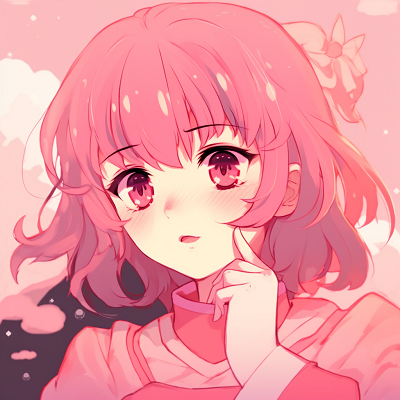 Image For Post | Ranma and P-chan captured in a warm pink profile, highlighting character details and expressions. aesthetic pink anime pfps - [Pink Anime PFP](https://hero.page/pfp/pink-anime-pfp)