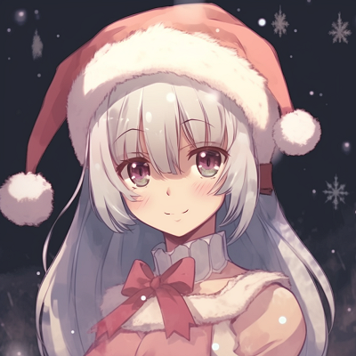Image For Post | Sailor Moon with her wand wearing a Santa hat, drawn with pastel colors and soft shading. festive anime pfp - [christmas anime pfp](https://hero.page/pfp/christmas-anime-pfp)