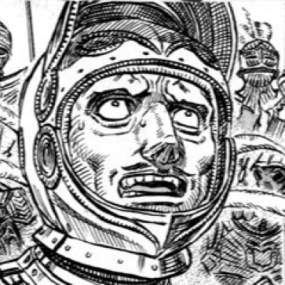 Image For Post | Aesthetic anime & manga PFP for discord, Berserk, The Black Swordsman on Holy Ground - 144, Page 15, Chapter 144. 1:1 square ratio. Aesthetic pfps dark, color & black and white. - [Anime Manga PFPs Berserk, Chapters 142](https://hero.page/pfp/anime-manga-pfps-berserk-chapters-142-191-aesthetic-pfps)