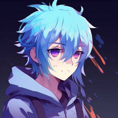 Image For Post | A serene expression of Sora, capturing his tranquil moments, cool palette with lots of light blue shades. light blue anime pfp - [Blue Anime PFP Designs](https://hero.page/pfp/blue-anime-pfp-designs)
