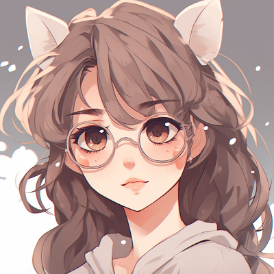 Image For Post | Anime girl in a cute ponytail, prominent outlines, and bright colors. adorable anime girl pfp anime pfp - [Cute Anime Pfp](https://hero.page/pfp/cute-anime-pfp)