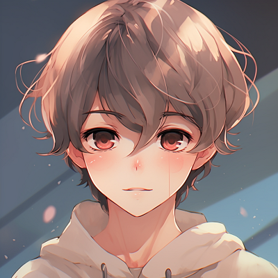 Image For Post | An anime boy with a shy smile, soft pastel color scheme and delicate linework. cute anime boy pfp anime pfp - [Cute Anime Pfp](https://hero.page/pfp/cute-anime-pfp)