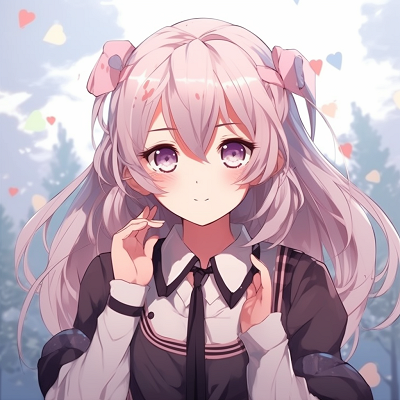 Image For Post | Profile view of a schoolgirl with pink hair, detailed facial features and bright colors. cute anime pfp girl stylesHD, free download - [Anime PFP Girl](https://hero.page/pfp/anime-pfp-girl)