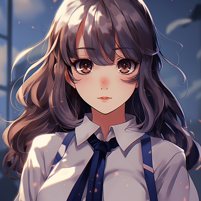 Image For Post | Anime girl with shimmering eyes, pastel tones and expressive expressions. anime gif pfp dynamic - [cute animated pfp](https://hero.page/pfp/cute-animated-pfp)